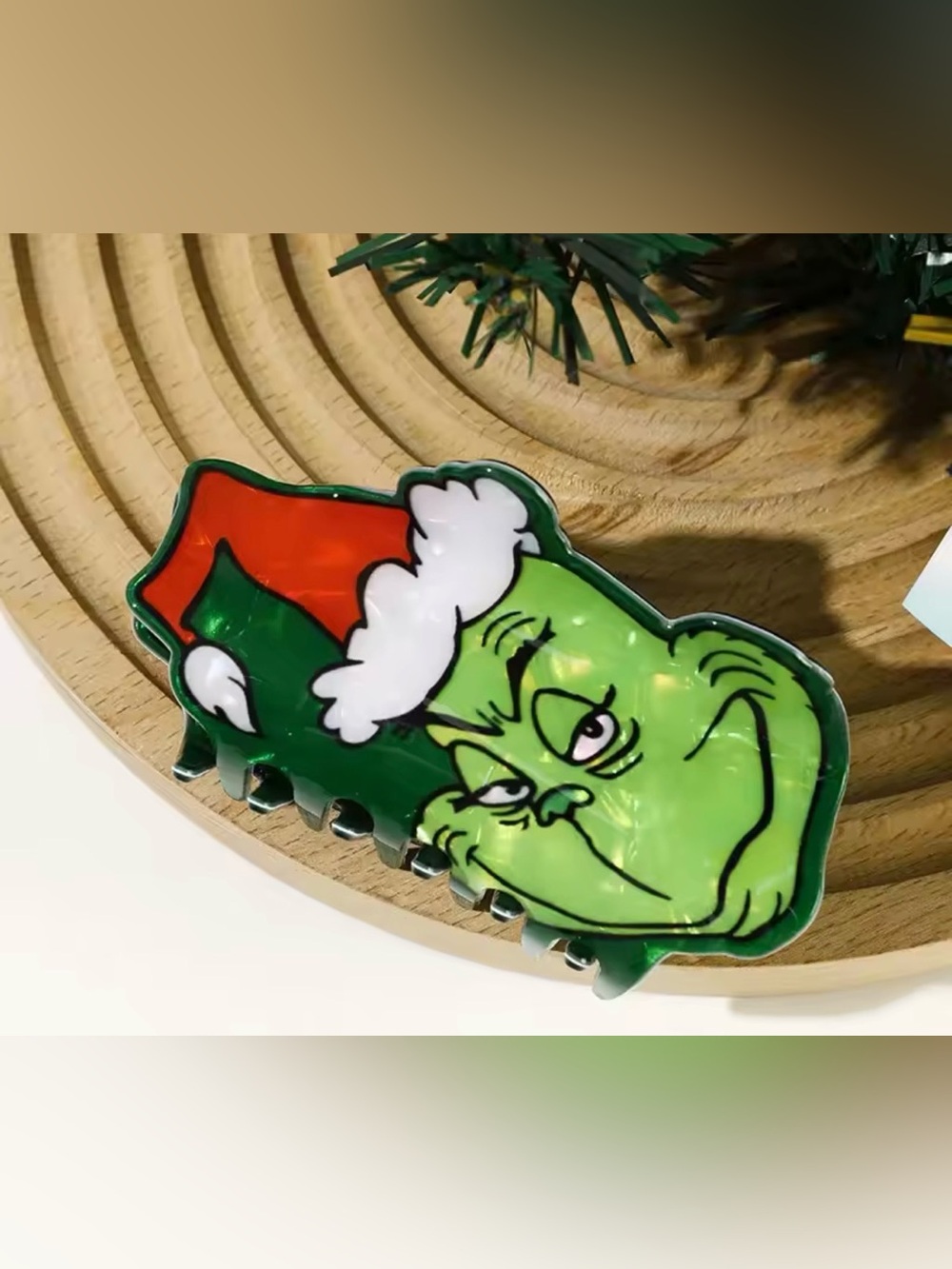 Grinch Claw Clip